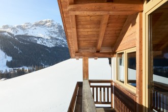 Chalet Alta Badia - Panoramic view of the Sella group